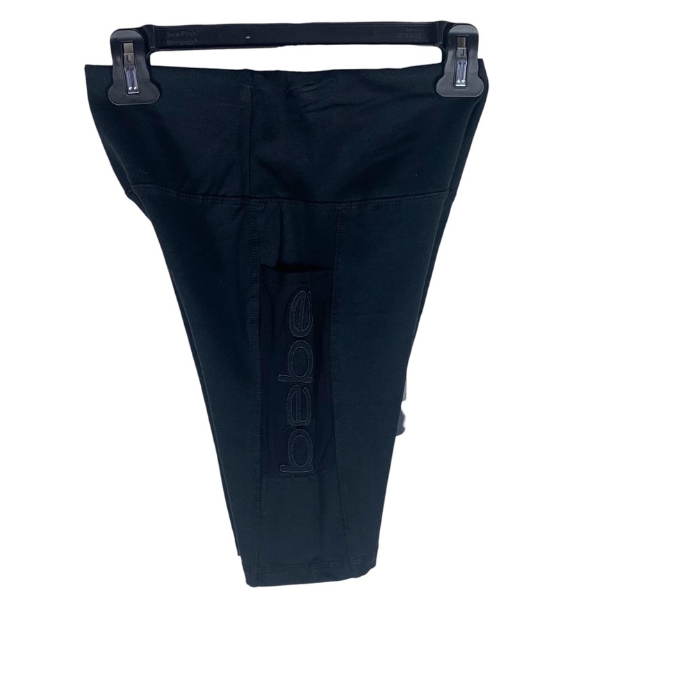 Bebe Sport Mesh Pocket Short 9” Sz S